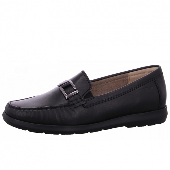 Sioux Damen Mokassin In Schwarz