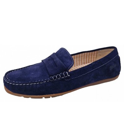 Sioux Damen Carmona Mokassin In Indigo Sioux Damen Carmona Mokassin In Indigo