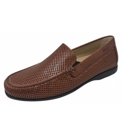 Sioux Herren Ginmelo Slipper In Cognac Sioux Herren Ginmelo Slipper In Cognac