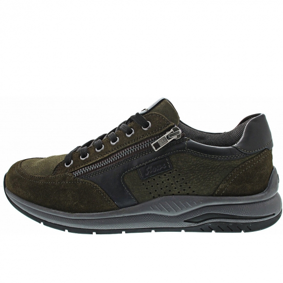 Sioux Herren Turibio-J Sportlicher Schnürer In Military 2X/Schwarz Sioux Herren Turibio-J Sportlicher Schnürer In Military 2X/Schwarz