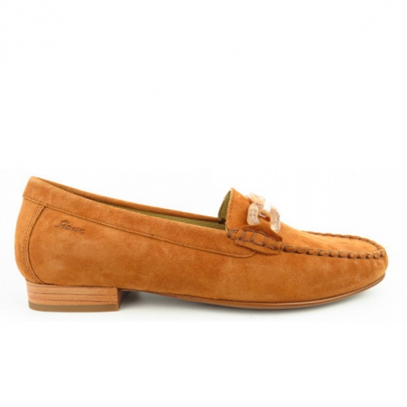 Sioux Damen Cortizia-724 Cocoa Mokassin In Russet