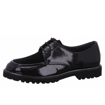 Sioux Damen Meredith Eleganter Schnürer In Schwarz Sioux Damen Meredith Eleganter Schnürer In Schwarz