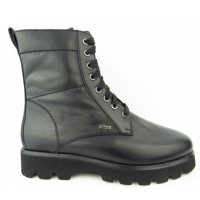 Sioux Damen Mered Lammfell Tex Stiefelette In Schwarz