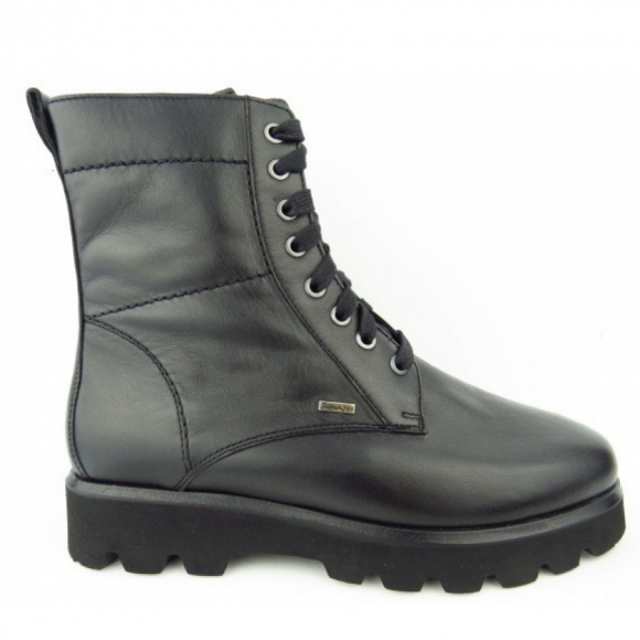 Sioux Damen Mered Lammfell Tex Stiefelette In Schwarz Sioux Damen Mered Lammfell Tex Stiefelette In Schwarz
