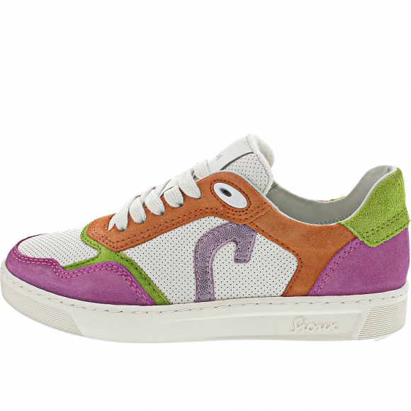 Sioux Damen Sneaker Low In Deeprose-Snow-Papay Sioux Damen Sneaker Low In Deeprose-Snow-Papay