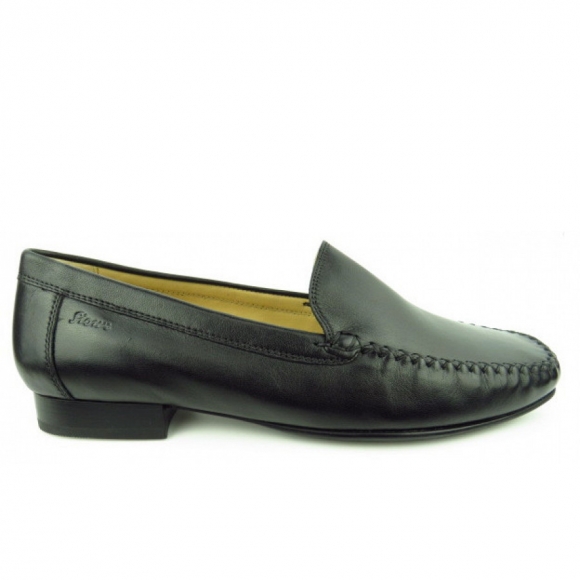 Sioux Damen Campina Schwarz Mokassin In Schwarz Sioux Damen Campina Schwarz Mokassin In Schwarz
