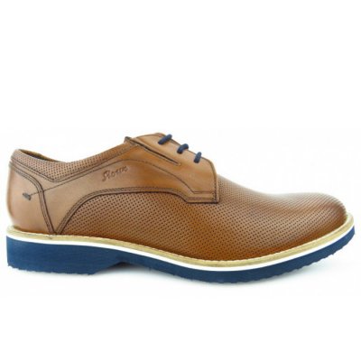 Sioux Damen Encanio-704 Cognac G Schnürer In Cognac