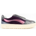 Sioux Damen Tedroso 706 Sneaker Low In Silber/Fumo/Plum