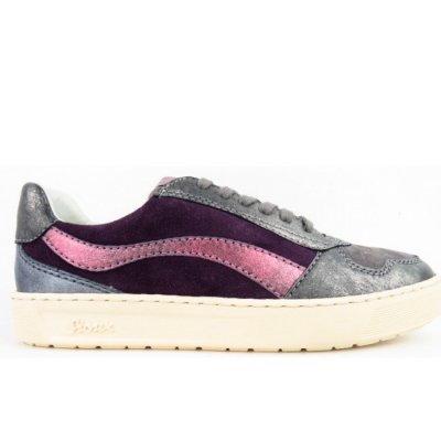 Sioux Damen Tedroso 706 Sneaker Low In Silber/Fumo/Plum Sioux Damen Tedroso 706 Sneaker Low In Silber/Fumo/Plum