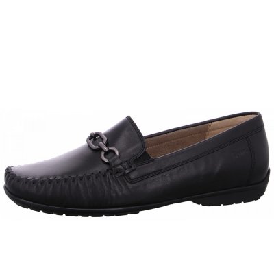 Sioux Damen Cortizia Mokassin In Schwarz Sioux Damen Cortizia Mokassin In Schwarz