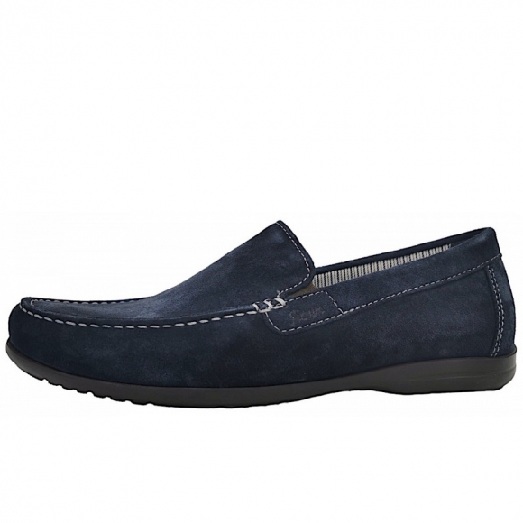 Sioux Herren Giumelo-700-H Slipper In Deep Blue Sioux Herren Giumelo-700-H Slipper In Deep Blue