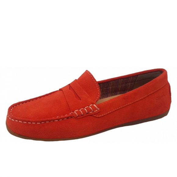 Sioux Damen Carmona Mokassin In Sangue (Rot) Sioux Damen Carmona Mokassin In Sangue (Rot)
