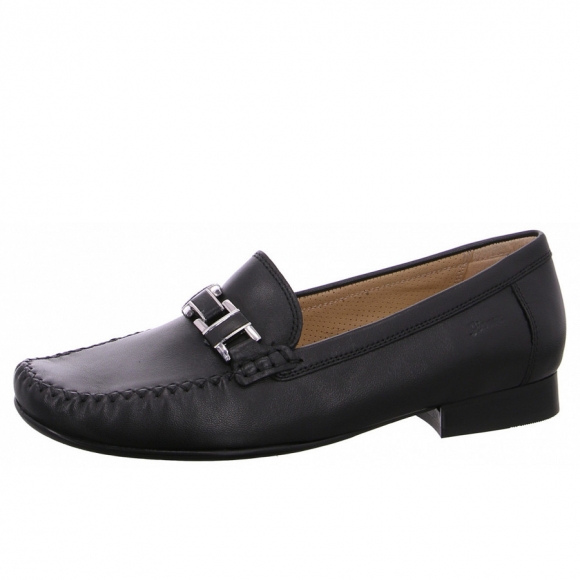 Sioux Damen Cambria Mokassin In Schwarz Sioux Damen Cambria Mokassin In Schwarz