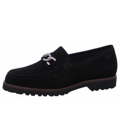 Sioux Damen Meredith Mokassin In Schwarz Sioux Damen Meredith Mokassin In Schwarz