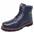 Sioux Herren Adalrik 704 Tex Schnürstiefel In Schraz Grey Lammfell