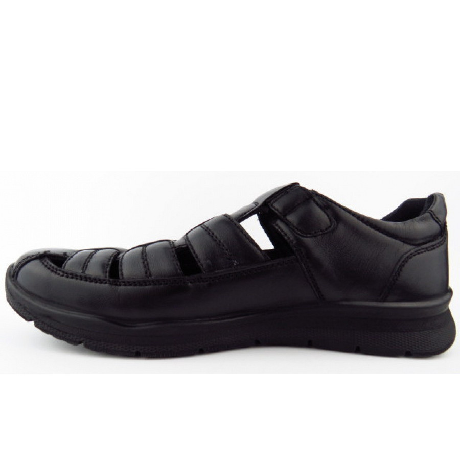 Sioux Herren Romedius-703 Sandale In Schwarz