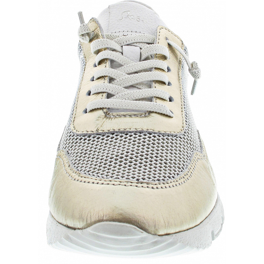 Sioux Damen Mokrunner Sneaker Low In Lightgold-Grey-Wss