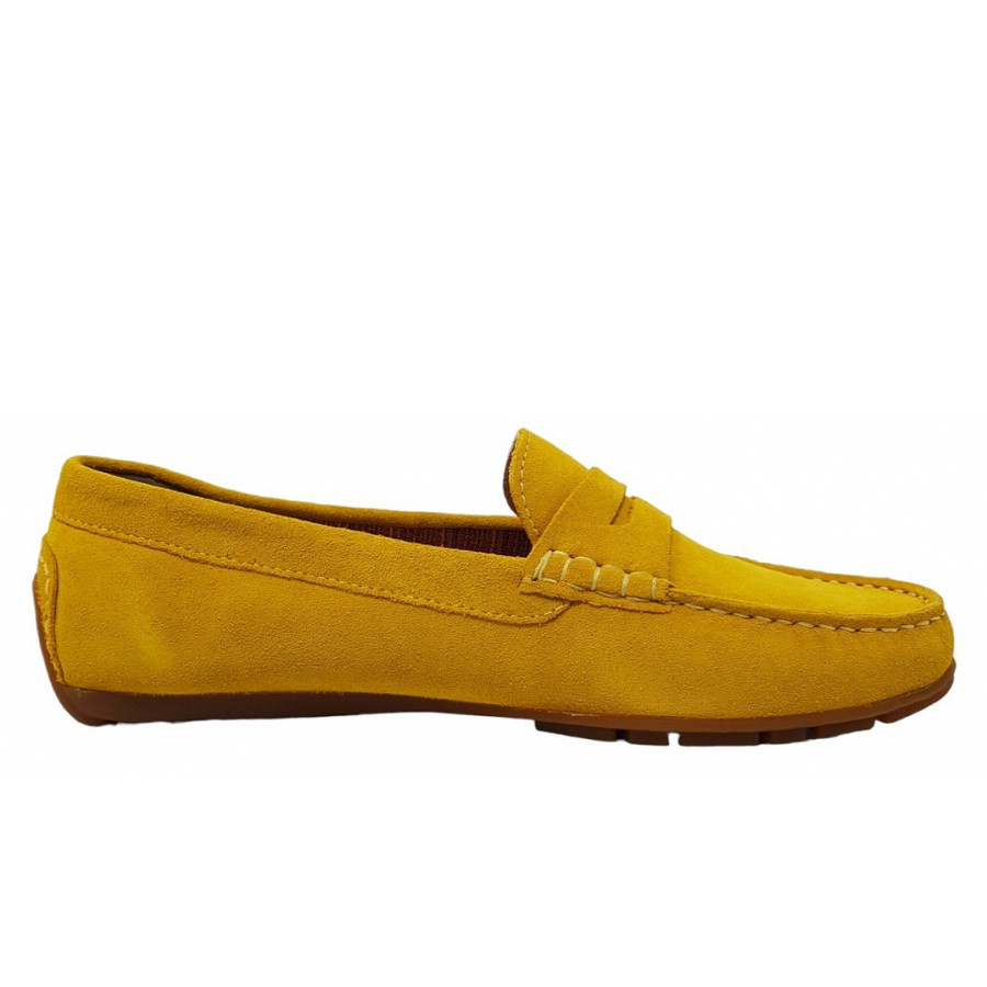 Sioux Damen Carmopna 700 Mokassin In Amber