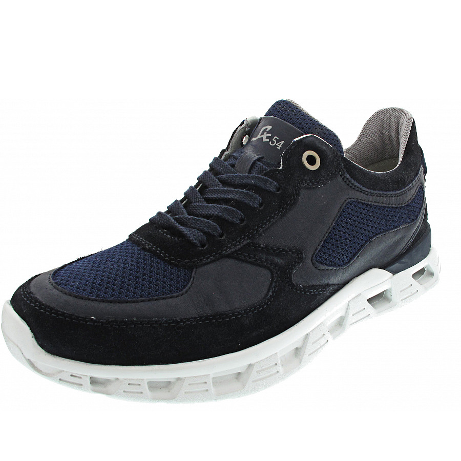 Sioux Herren Noxolan Sportlicher Schnürer In Dblue/Profond/Dblue