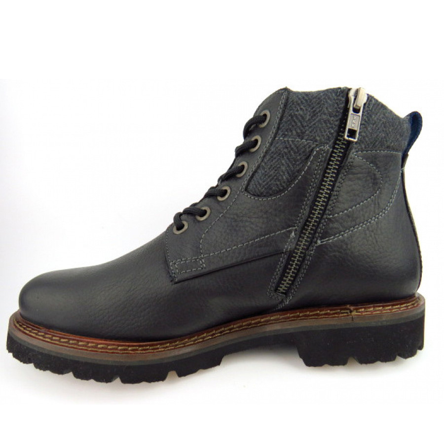Sioux Herren Adalrik 710 Stiefelette In Schwarz/Darkgrey