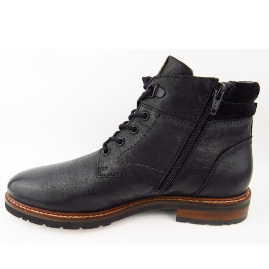Sioux Herren Rostolo-701-Tex Stiefelette In Schwarz
