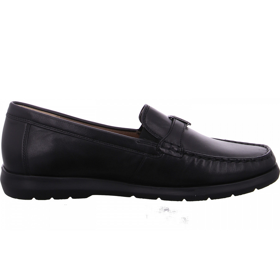 Sioux Damen Mokassin In Schwarz