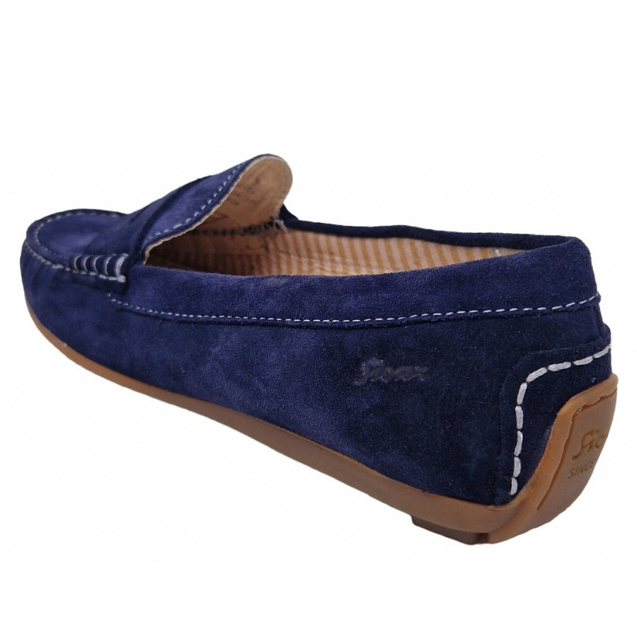 Sioux Damen Carmona Mokassin In Indigo