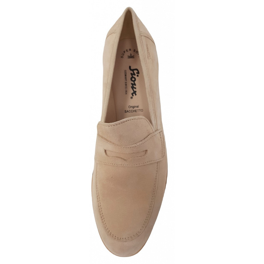 Sioux Damen Bovina 710 Slipper In Sandbank