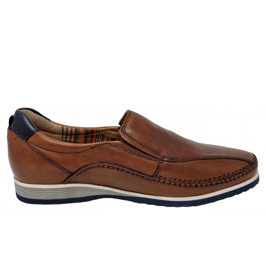 Sioux Herren Hajoko Slipper In Cognac