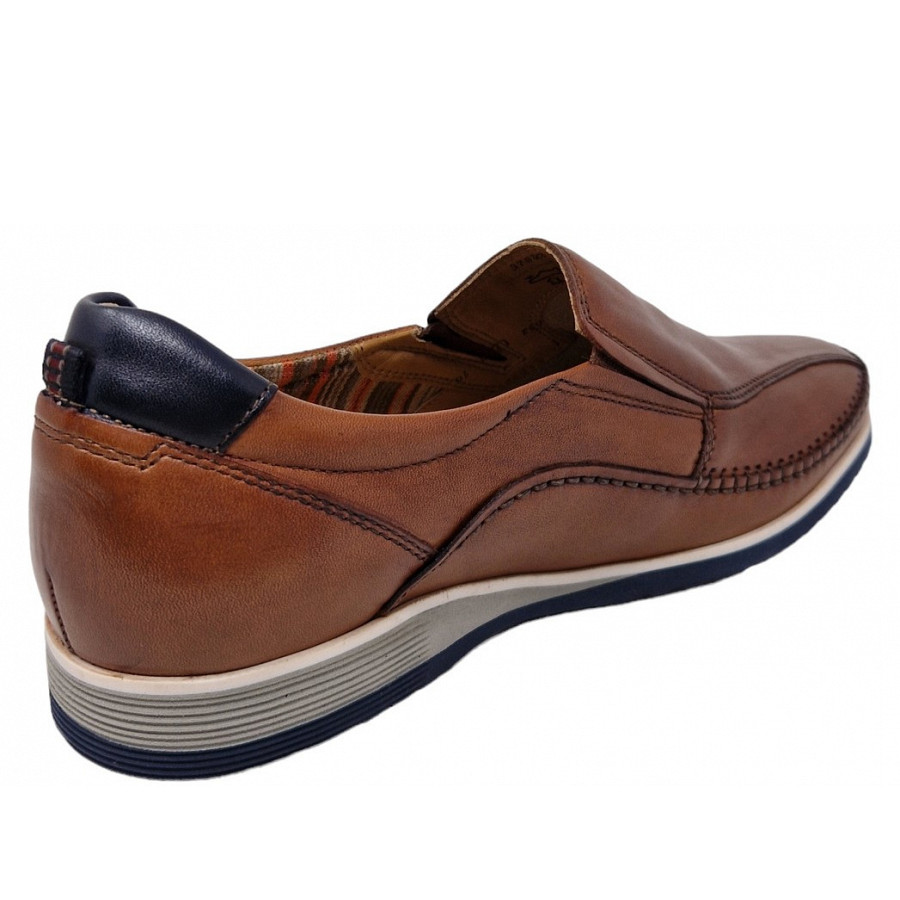 Sioux Herren Hajoko Slipper In Cognac