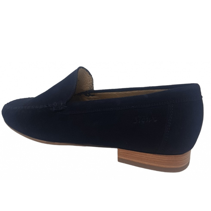 Sioux Damen Campina Mokassin In Profondo Blau