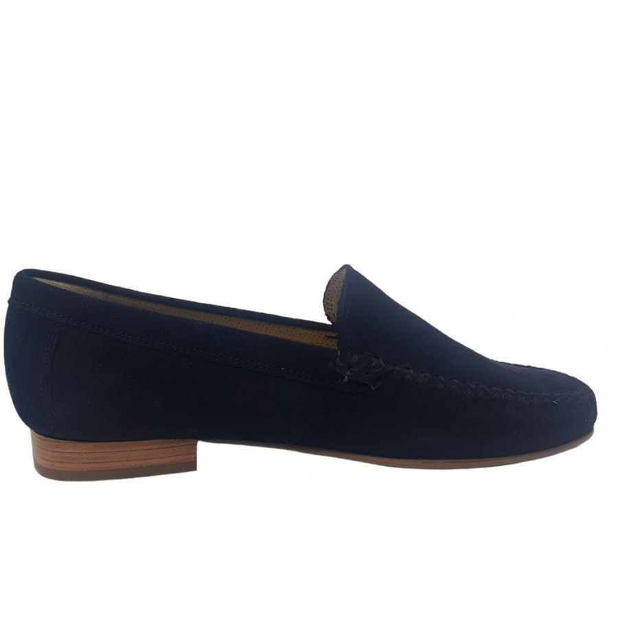 Sioux Damen Campina Mokassin In Profondo Blau
