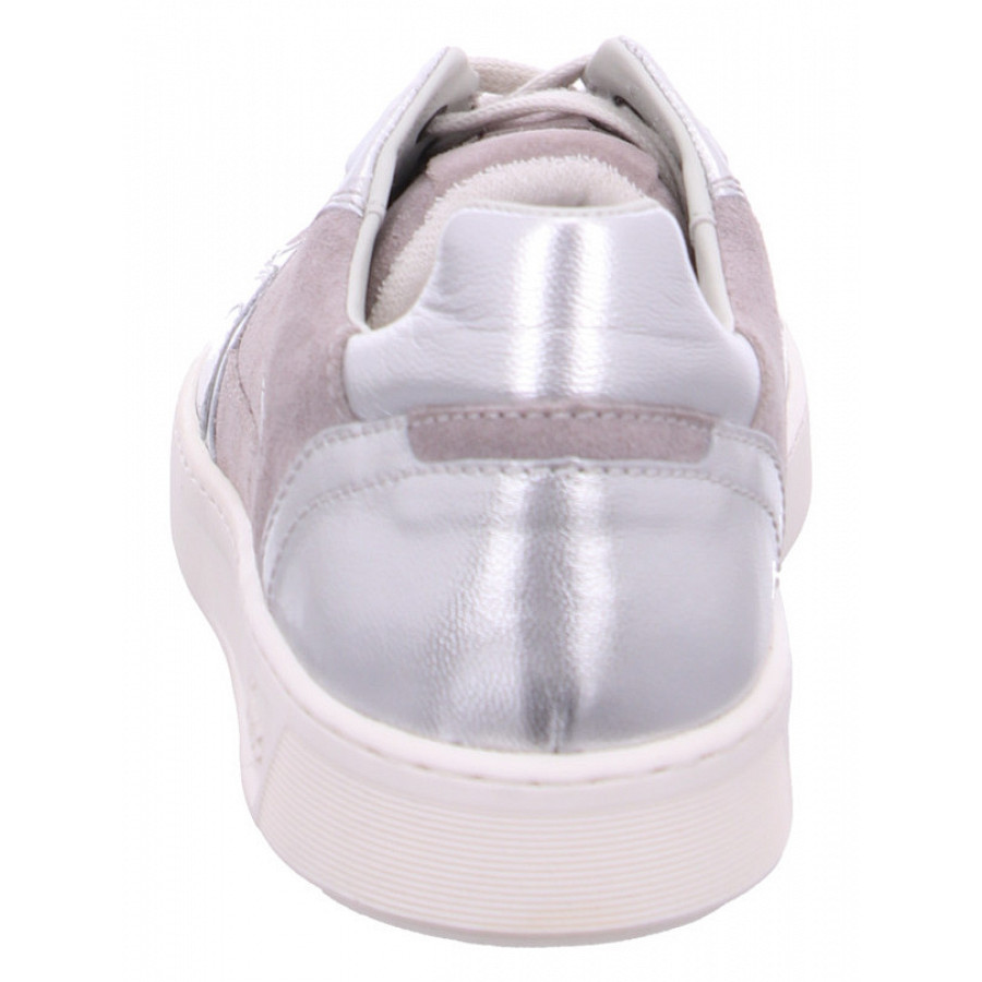 Sioux Damen Maites Sneaker In Silber Nuvola