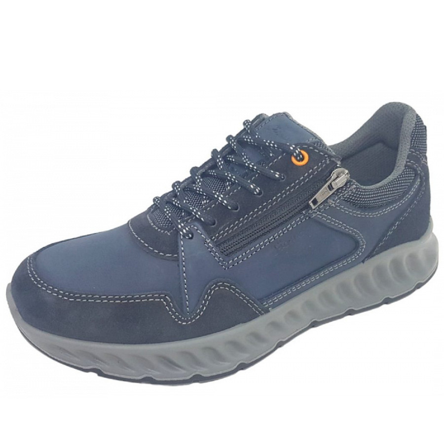 Sioux Herren Utisso Sportlicher Schnürer In Sirena (Navy)