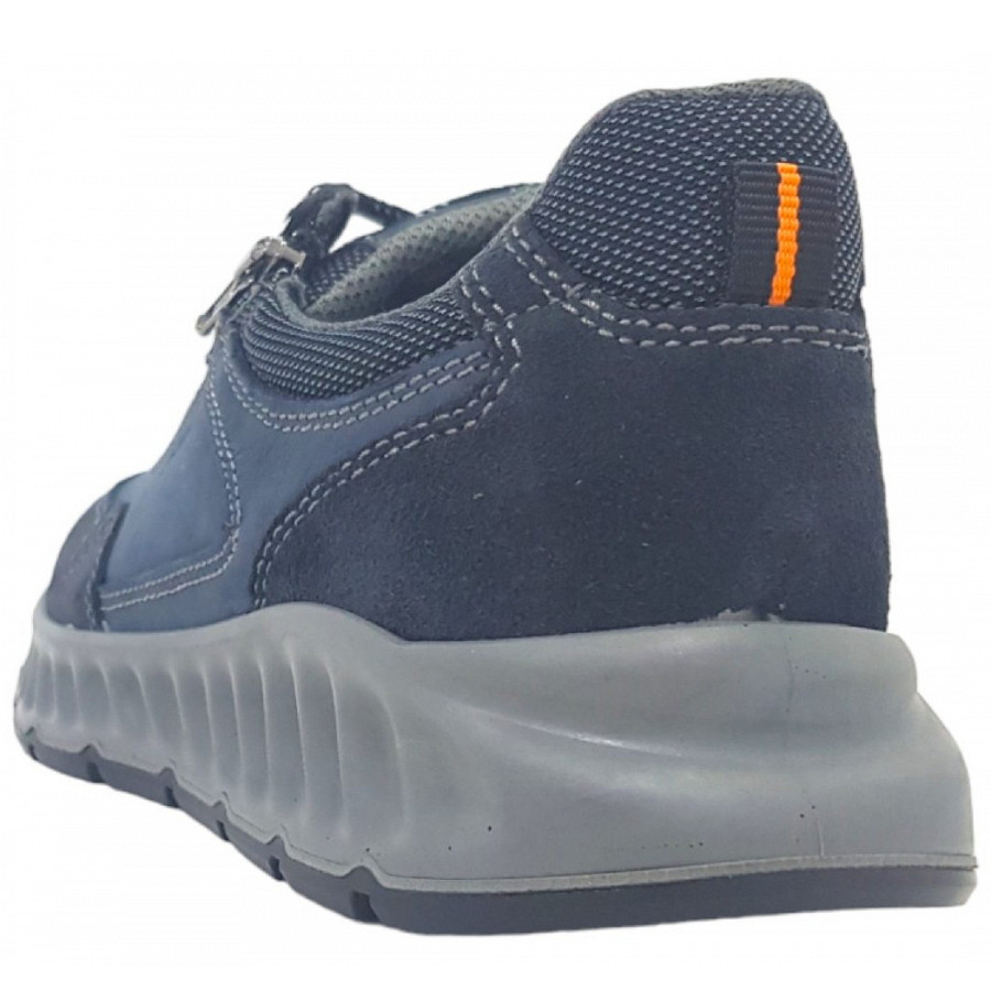 Sioux Herren Utisso Sportlicher Schnürer In Sirena (Navy)