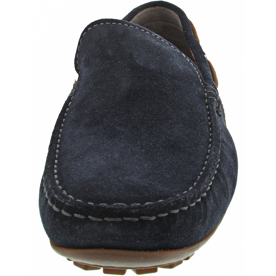 Sioux Herren Callimo Mokassin In Deepblue-Cognac