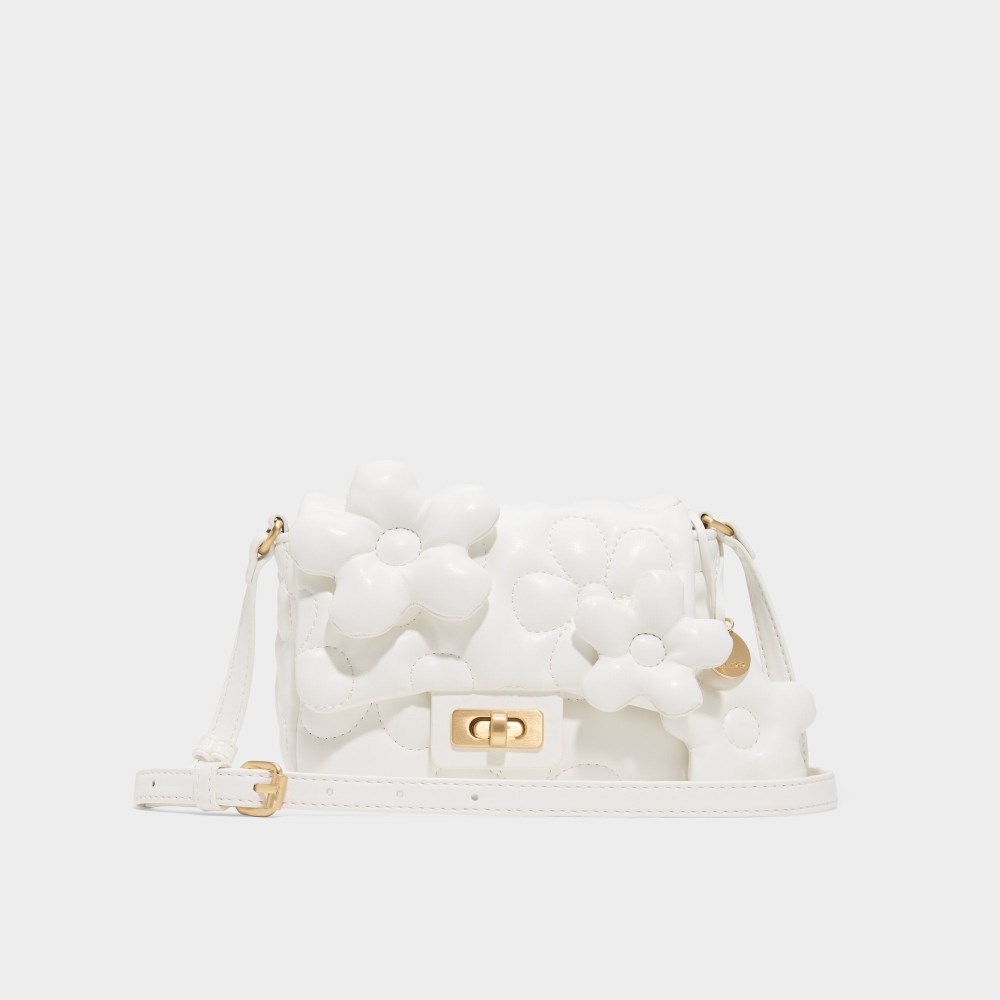 New Arrivals Aldo Fflowerpuffyy - White
