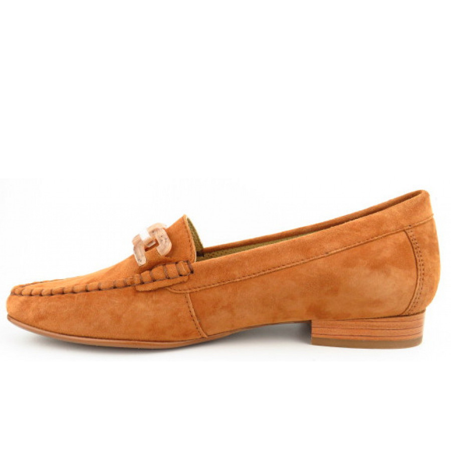 Sioux Damen Cortizia-724 Cocoa Mokassin In Russet