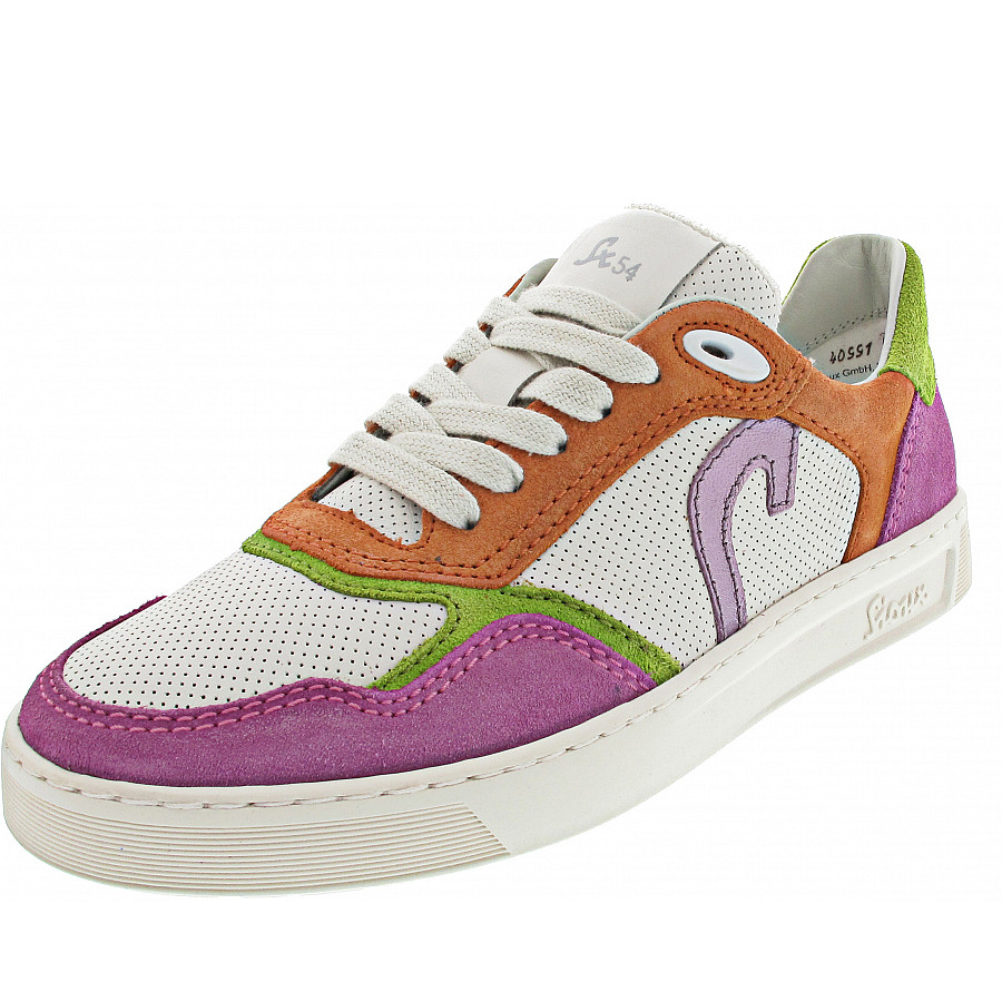 Sioux Damen Sneaker Low In Deeprose-Snow-Papay