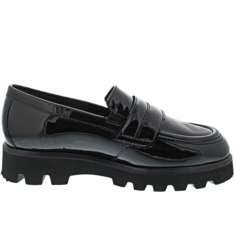 Sioux Damen Meredira 726 Mokassin In Schwarz