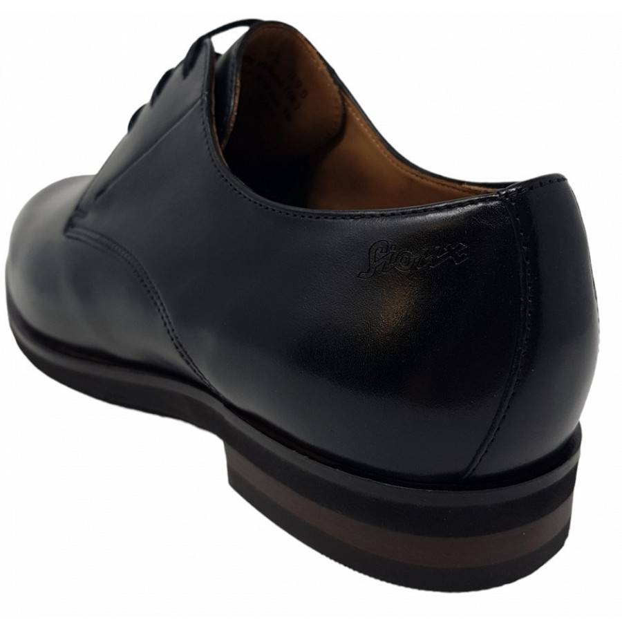 Sioux Herren Bovinso 701 Eleganter Schnürer In Schwarz