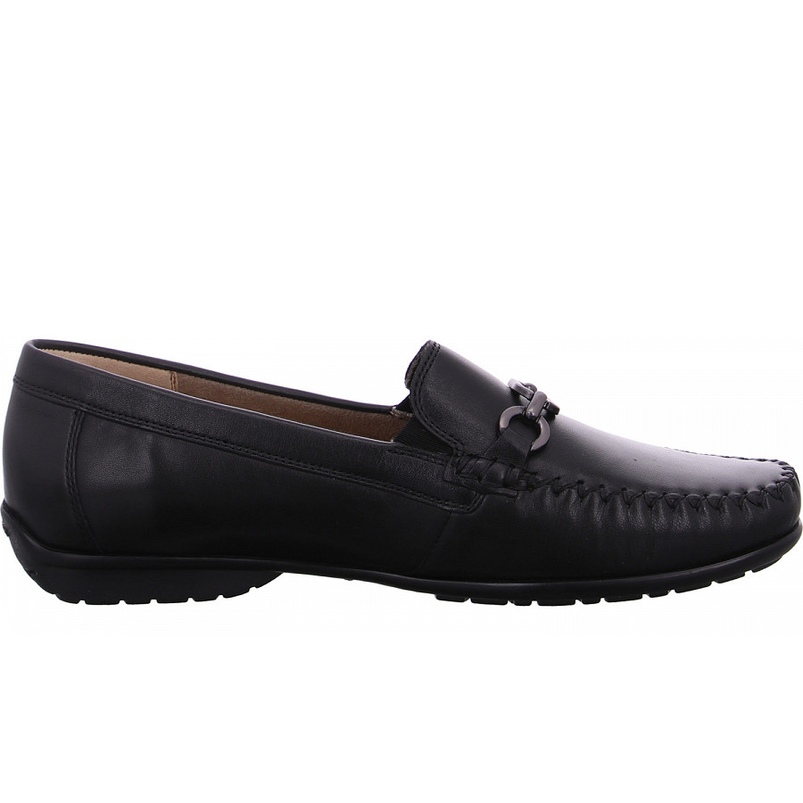 Sioux Damen Cortizia Mokassin In Schwarz