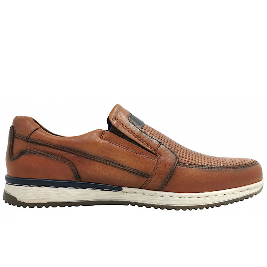 Sioux Herren Cayhall Slipper In Cognac