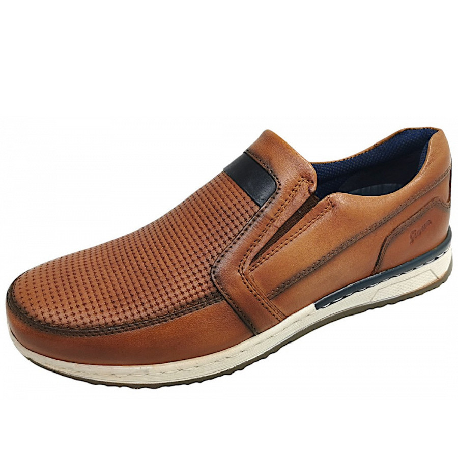 Sioux Herren Cayhall Slipper In Cognac