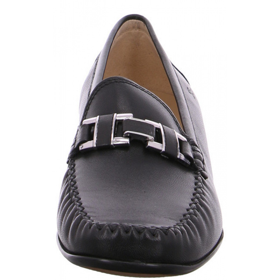 Sioux Damen Cambria Mokassin In Schwarz