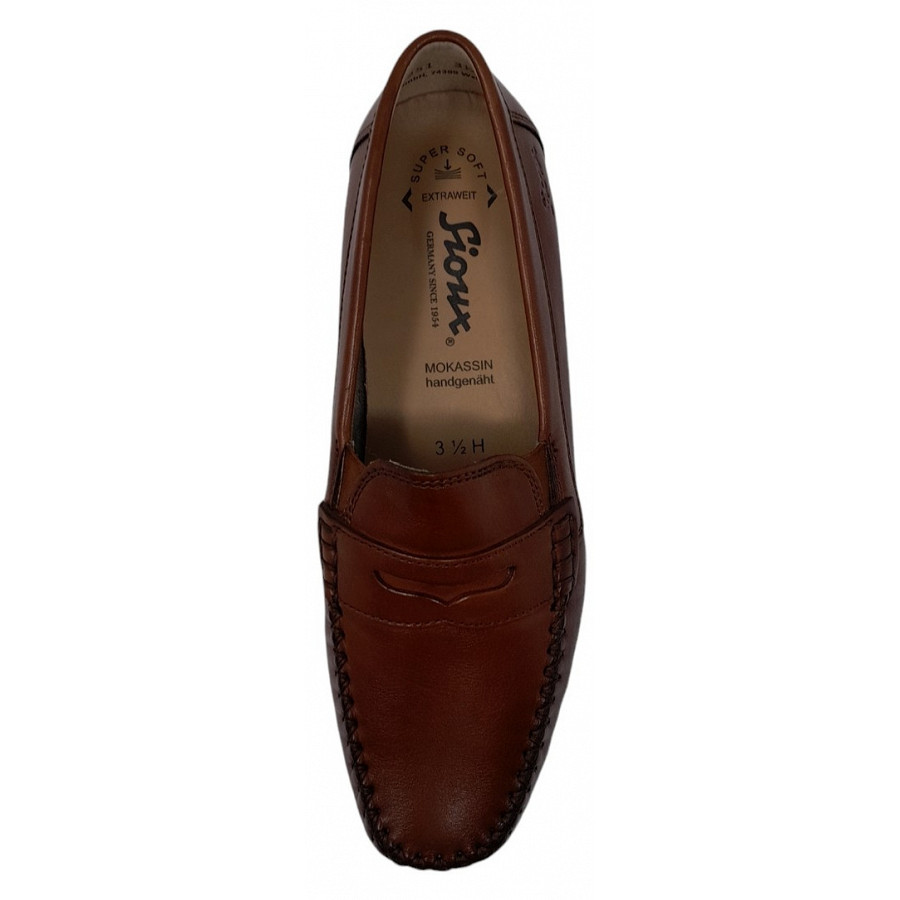 Sioux Damen Cortiza Mokassin In Cognac
