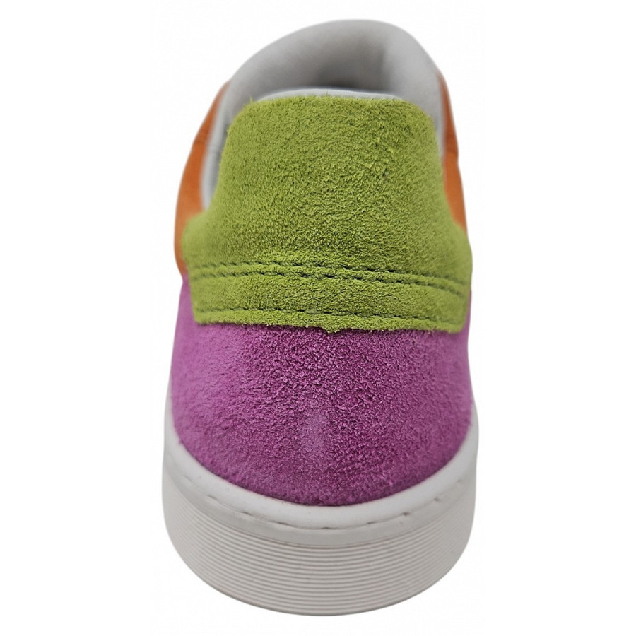 Sioux Damen Tedroso Sportlicher Schnürer In Deeprose Snow Papaya