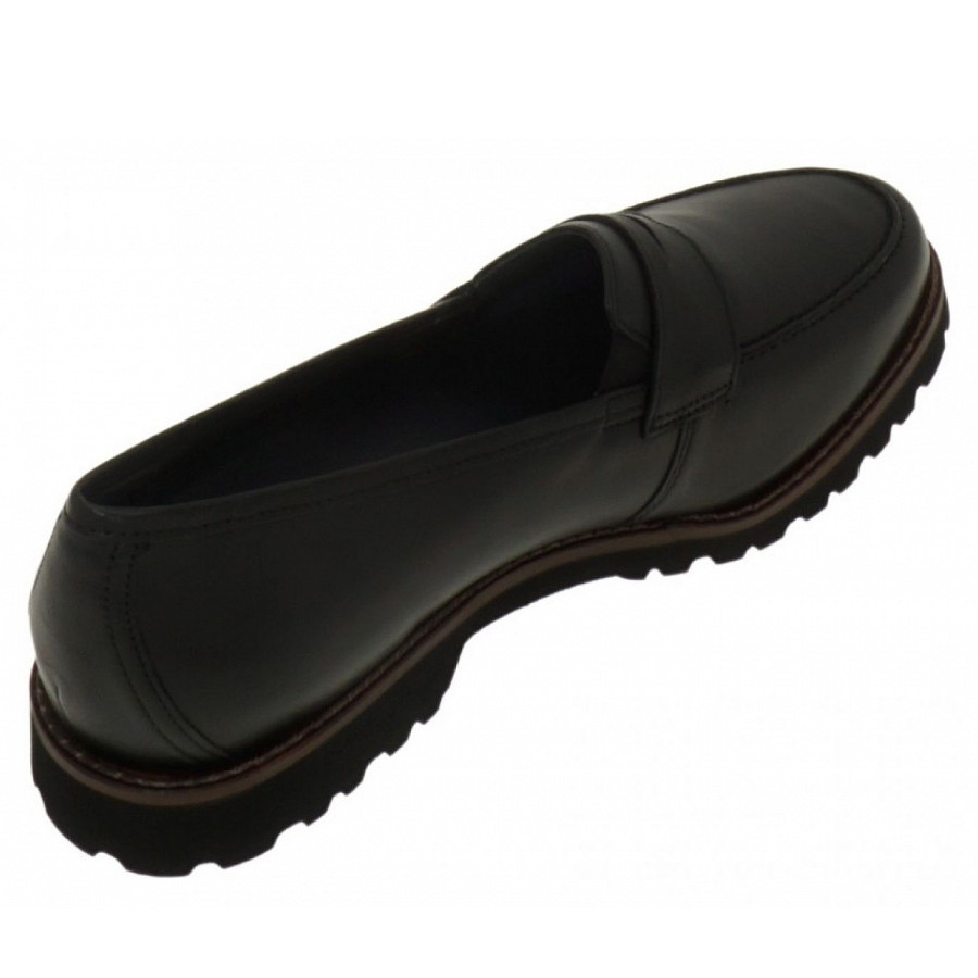Sioux Damen Meredith-709-H Mokassin In Schwarz
