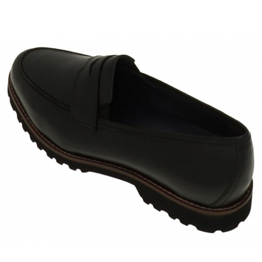 Sioux Damen Meredith-709-H Mokassin In Schwarz