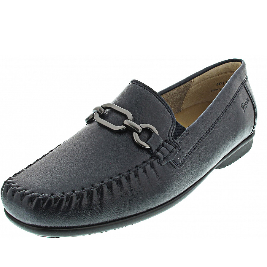 Sioux Damen Cortizia Mokassin In Blu